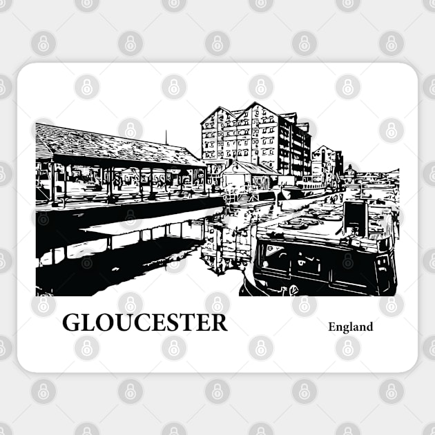 Gloucester England Sticker by Lakeric